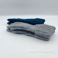 Men's knitted gloves with wool